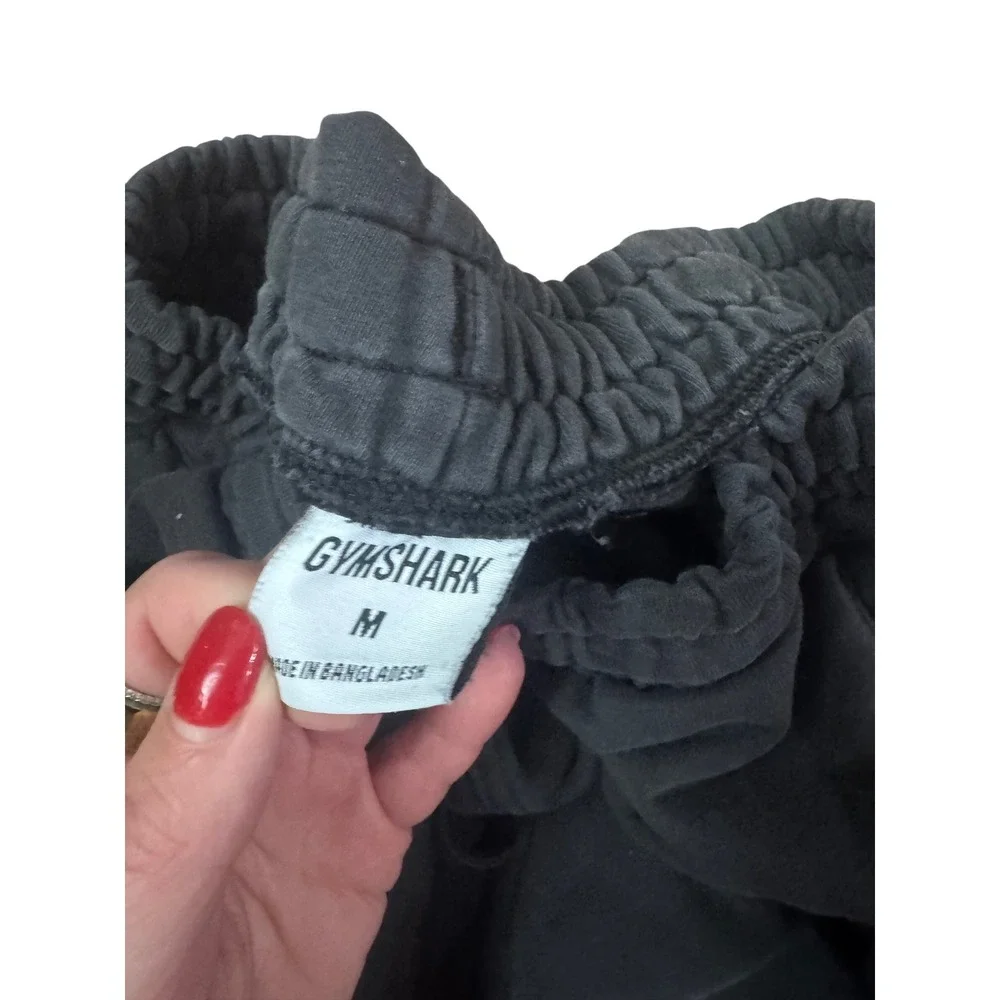 Gymshark Mens Joggers Sweatpants Black‎ Size M Athletic Comfort - Picture 4 of 4
